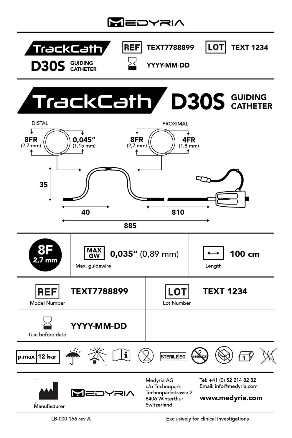 TrackCath Label
